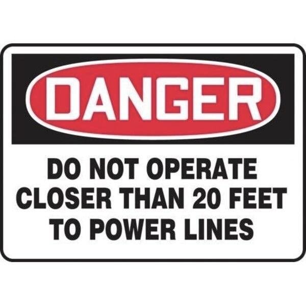 Accuform SAFETY SIGN NO SMOKING MATCHES OR OPEN MSMG506VA - main